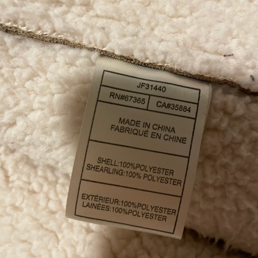 Jack by BB Dakota Shearling Faux Suede Vest - Picture 5 of 5